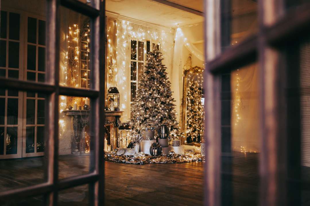 Kerstverlichting bij Garden Center Wemmel