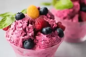 Glaces et sorbets de notre propre jardin