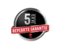 5 jaar beperkte garantie