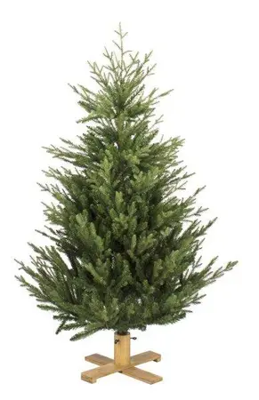 Arkansas Dark Green PE Hinged Wooden LB Base 152cm - afbeelding 1