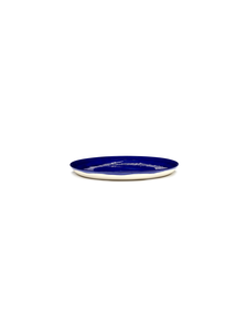 Bord Feast M - Lapis lazuli swirl-stripes wit - afbeelding 2