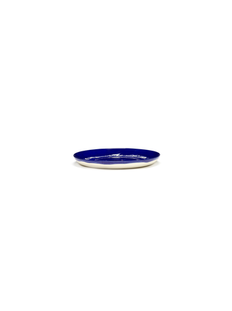 Bord Feast S - Lapis lazuli swirl-dots wit - afbeelding 2