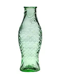 Bottle transparent green Fish&fish - afbeelding 1