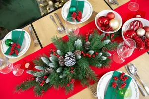 Frosted Berry Centerpiece h75cm - afbeelding 3