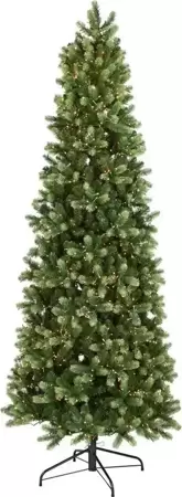 Georgia Slim two tone (Prelit) Hinged 228 cm kunstkerstboom - afbeelding 1