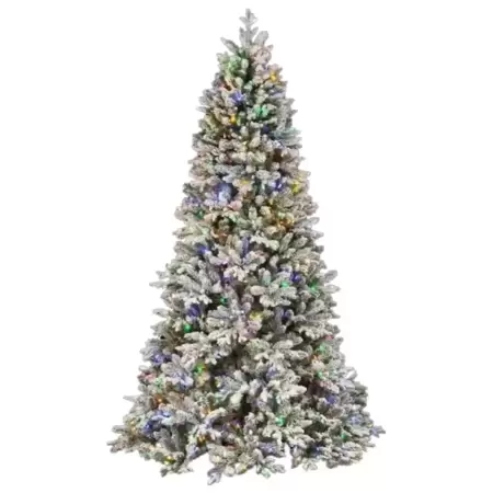 Iceland Fir Dual Color Hinged 198 cm kunstkerstboom - afbeelding 1