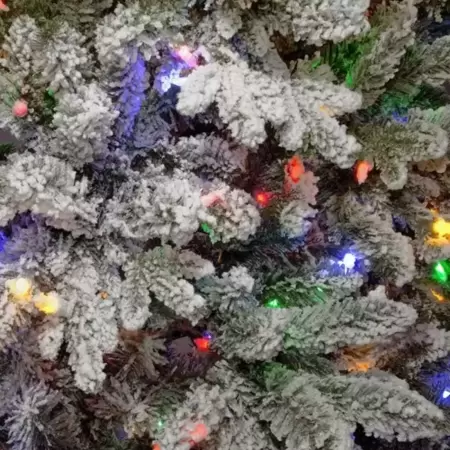 Iceland Fir Dual Color Hinged 198 cm kunstkerstboom - afbeelding 2