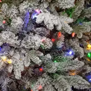 Iceland Fir Dual Color Hinged 198 cm kunstkerstboom - afbeelding 2