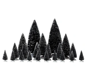 Lemax - Assorted pine trees, set of 21