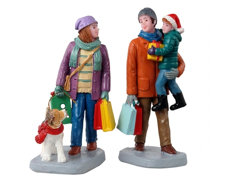 Lemax - Holiday Shoppers, set of 2