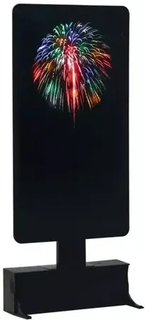 Lemax - Multi-color fireworks, b/o (4.5v)