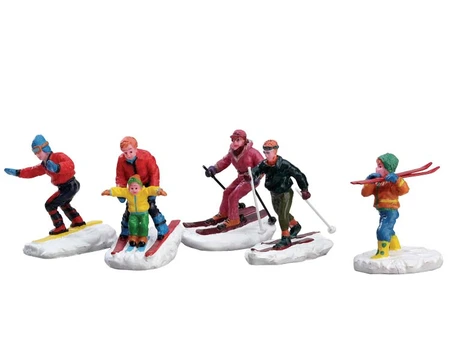 Lemax - Winter fun figurines, set of 5