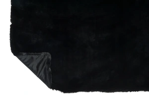 Plaid Cutie zwart (180x130x3cm) - afbeelding 4