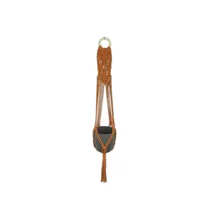 Plantenhanger Large Diamond - Copper