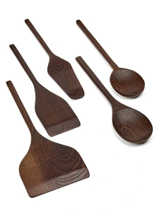 Pure - keukengerei pure hout set/5 31x12,8 h0,9 cm