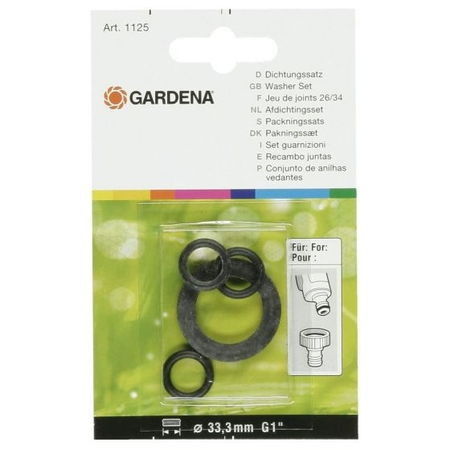 Rubberringenset  3st 1 inch