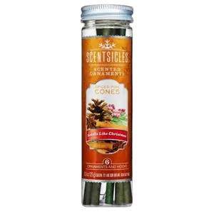 Scentsicles 6pc Stick Spiced Pine Cones NE/FR