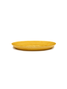 Serveerschotel Feast S - Sunny yellow swirl-dots zwart - afbeelding 2