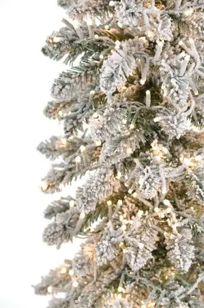 Snowy Alpine w/1320 cluster LED warm white 183cm - afbeelding 2