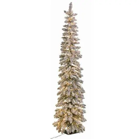 Snowy Alpine w/1320 cluster LED warm white 183cm - afbeelding 1