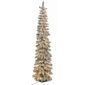 Snowy Alpine w/1320 cluster LED warm white 183cm - afbeelding 1