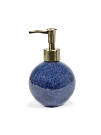 Soap dispenser dark blue pure
