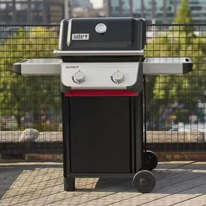 Spirit E-210, Gasbarbecue, black - afbeelding 3
