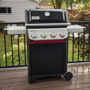 Spirit E-435, Gasbarbecue, black - afbeelding 4