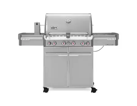 Weber Summit S-470 GBS "System Edition", acier inoxydable