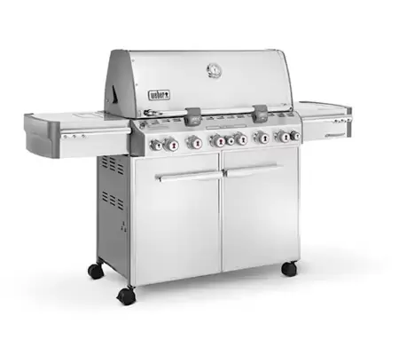 Weber Summit S-670 GBS "System Edition", RVS