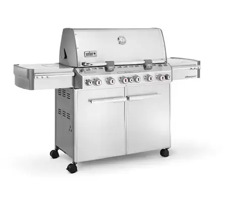 Weber Summit S-670 GBS "System Edition", acier inoxydable