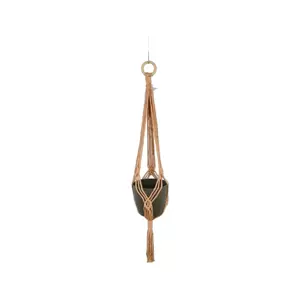 Suspension Macramé Single Diamond - Old Peach