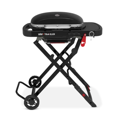Traveler Compact, Gasbarbecue, black - afbeelding 1