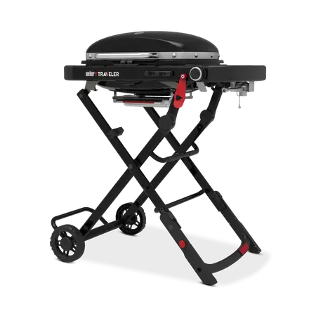 Traveler Compact, Gasbarbecue, black - afbeelding 2