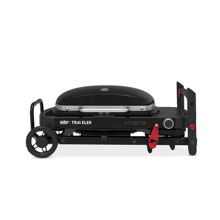 Traveler Compact, Gasbarbecue, black - afbeelding 3