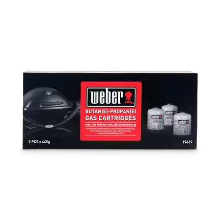 Weber ® Driepak gasbusjes