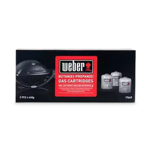 Weber ® Driepak gasbusjes