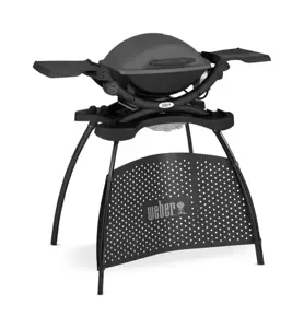 Weber Q 1400, Dark Grey, Stand - image 2