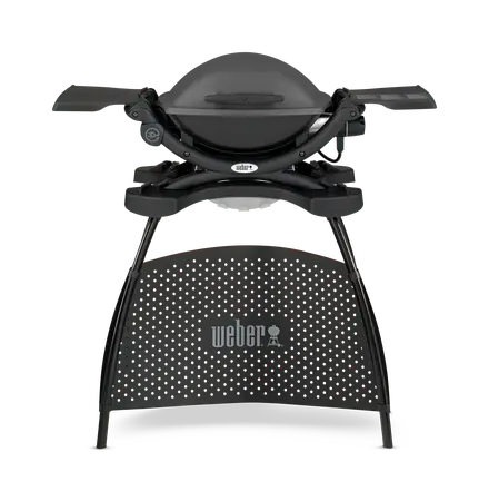 Weber Q 1400, Dark Grey, Stand - afbeelding 1