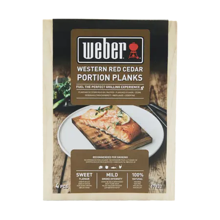 Weber ® Western Red Cedar Wood Portion Planks
