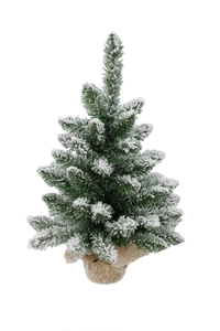 Whistler white flocked table tree 60cm kunstkerstboom