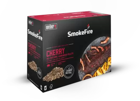 Weber Cherry Houtpellets FSC - afbeelding 1